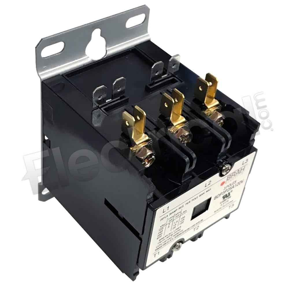 BRAH Electric Contactor BDP3P25A120V