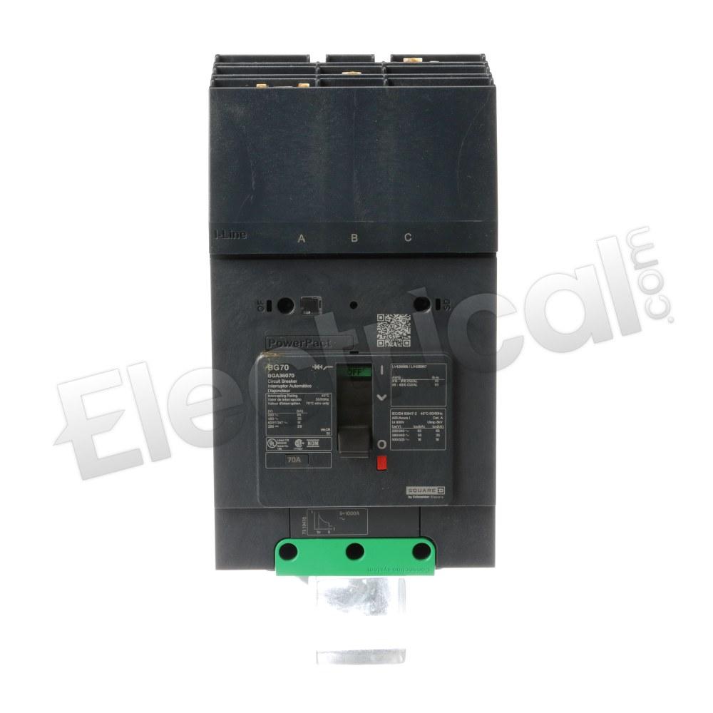 Square D Molded Case BGA36070