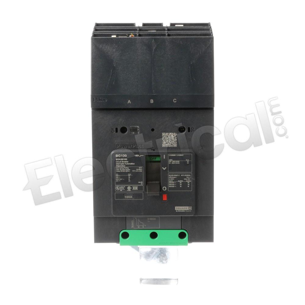 Square D Molded Case BGA36100