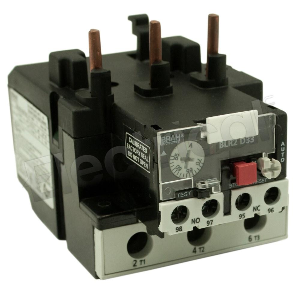 BRAH Electric Overload Relay BLR2D3363UL