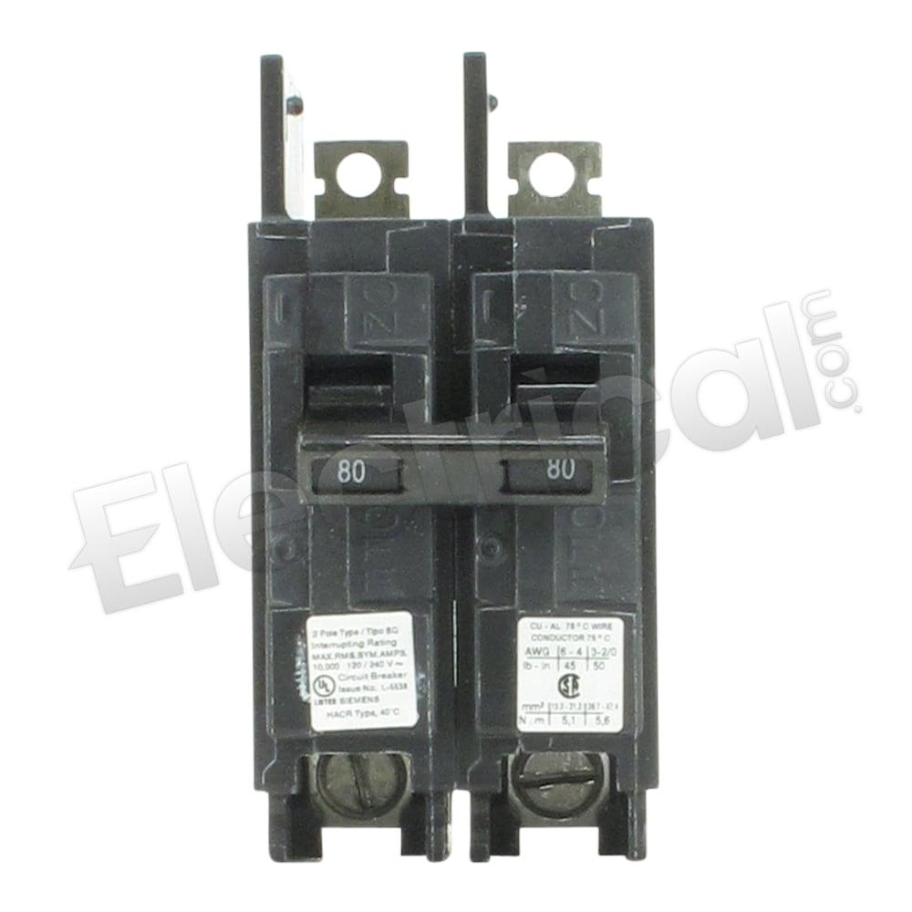 Siemens Molded Case BQ2B080