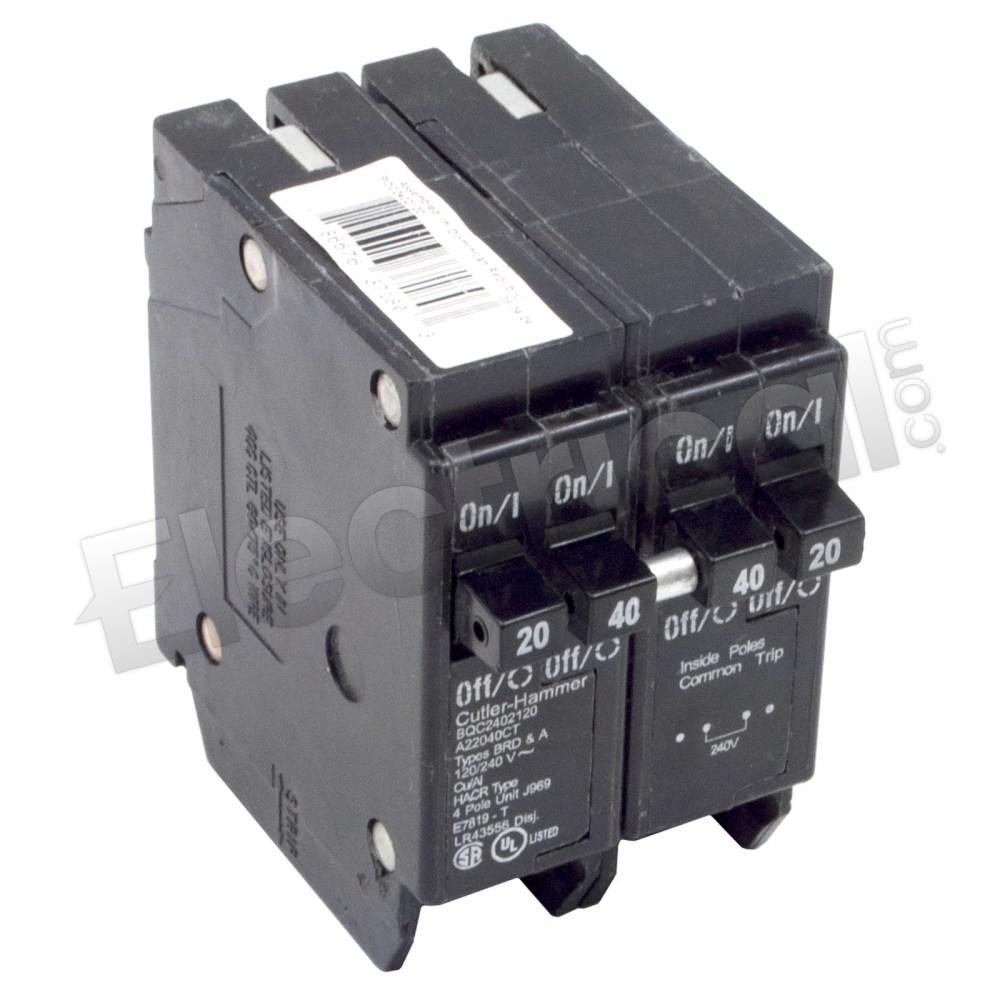 Cutler Hammer Molded Case BQC240230