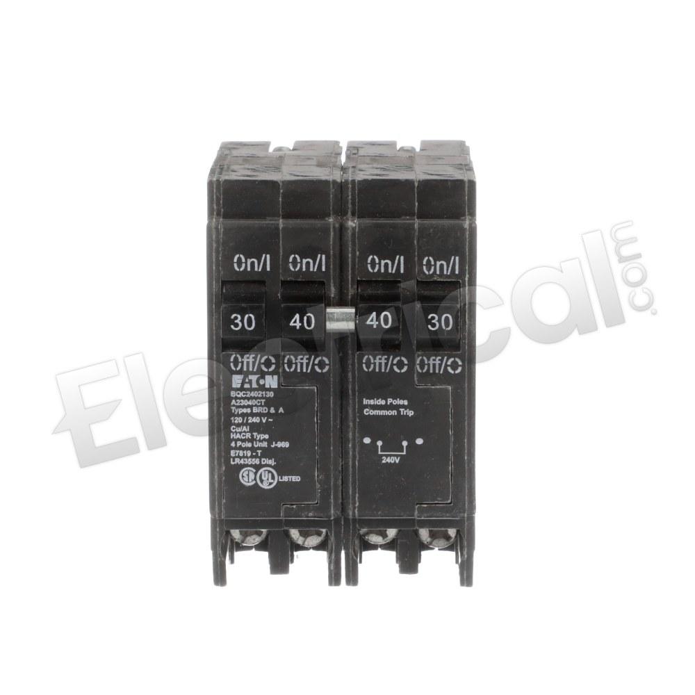Cutler Hammer Molded Case BQC2402130