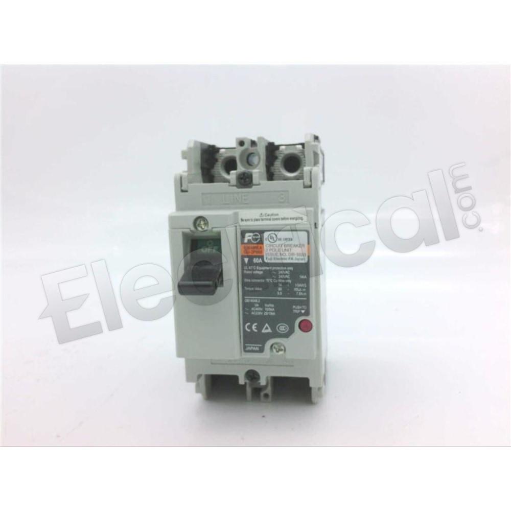 Fuji Electric Molded Case BW100EAGU-2P060