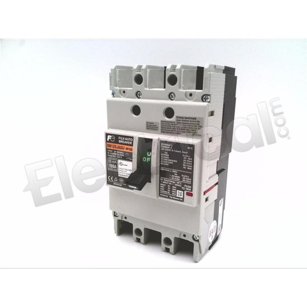 Fuji Electric Molded Case BW125JAGU-3P100