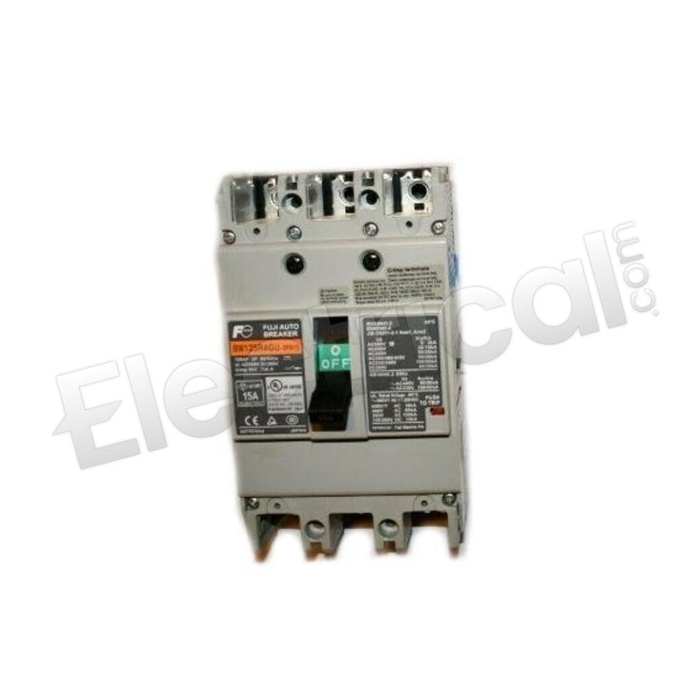 Fuji Electric Molded Case BW125RAGU-3P015