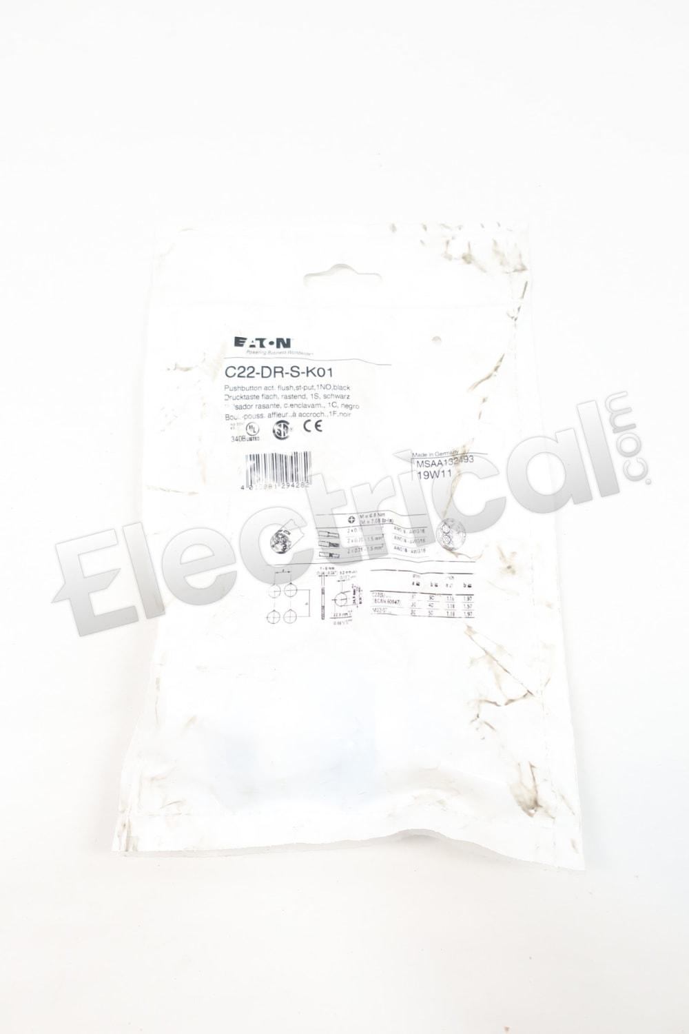 Eaton Motor Control Part And Accessory C22-DR-S-K01