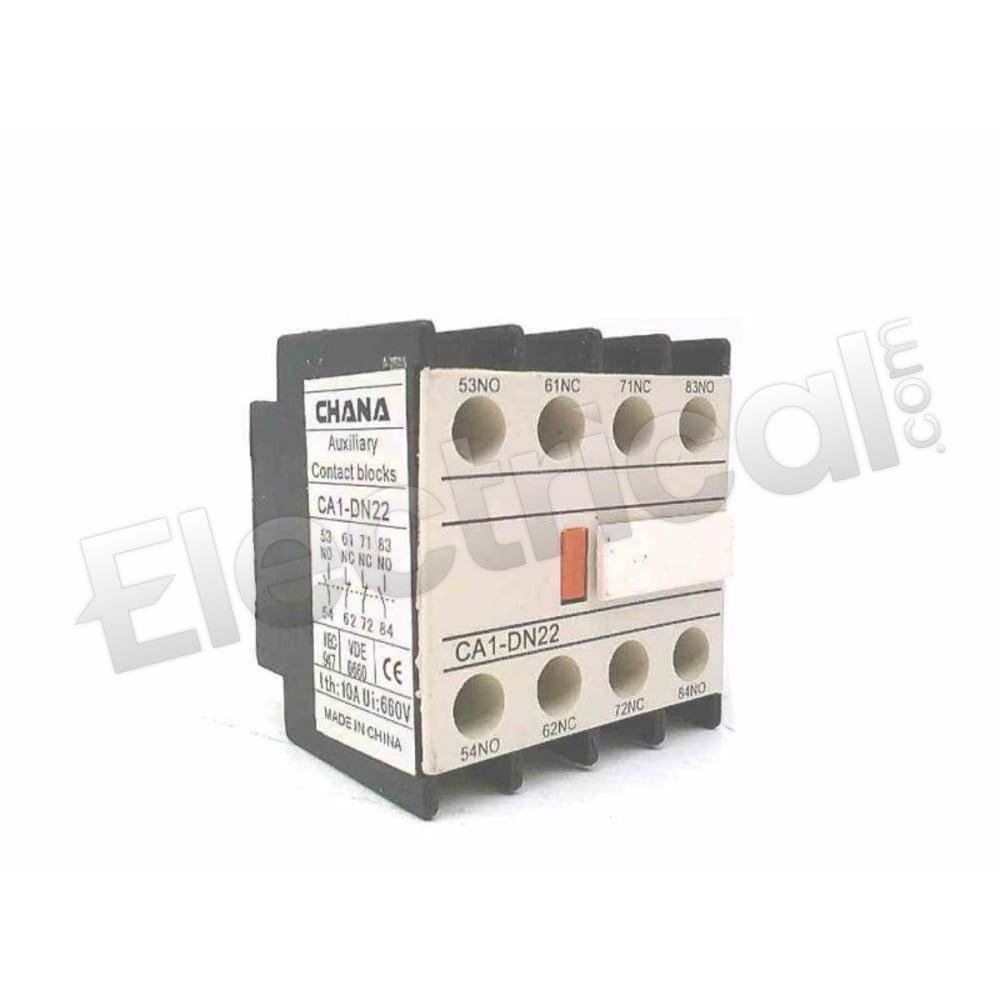 Chana Contactor And Motor Starter Auxiliary CA1-DN22