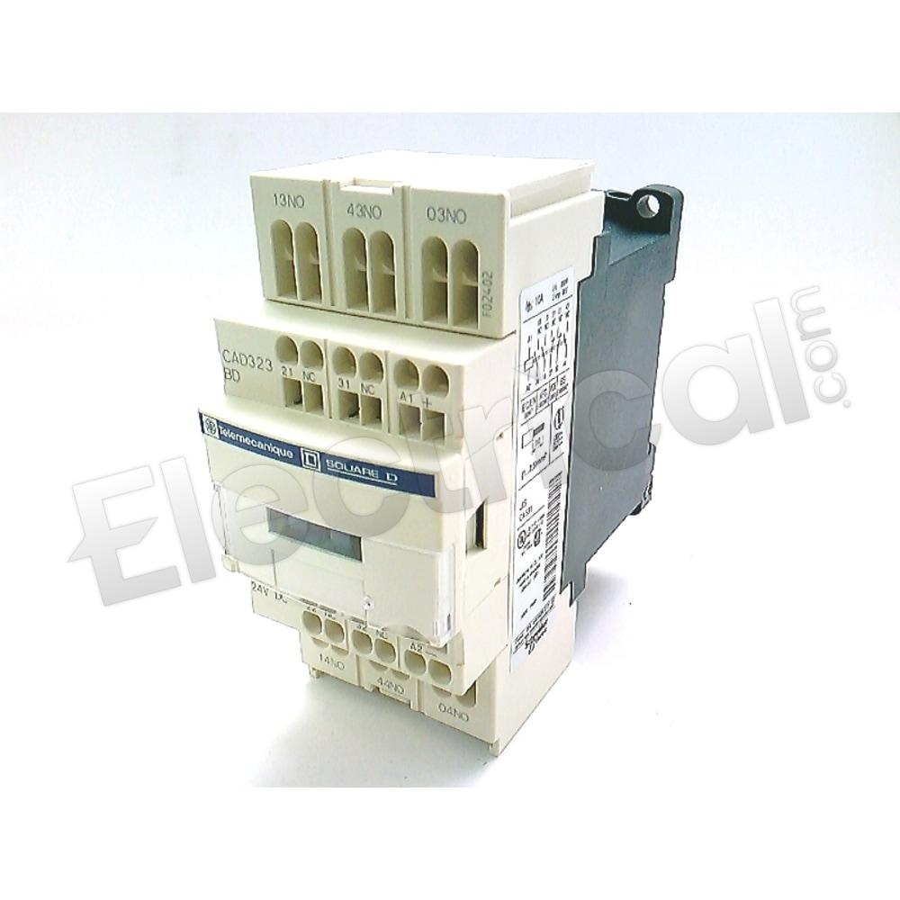 Schneider Electric Contactor And Motor Starter Auxiliary CAD323BD