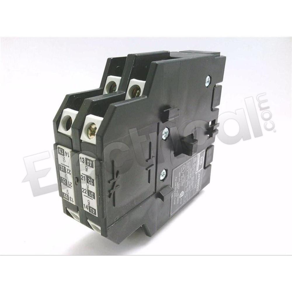General Electric Contactor And Motor Starter Auxiliary CAFBM222