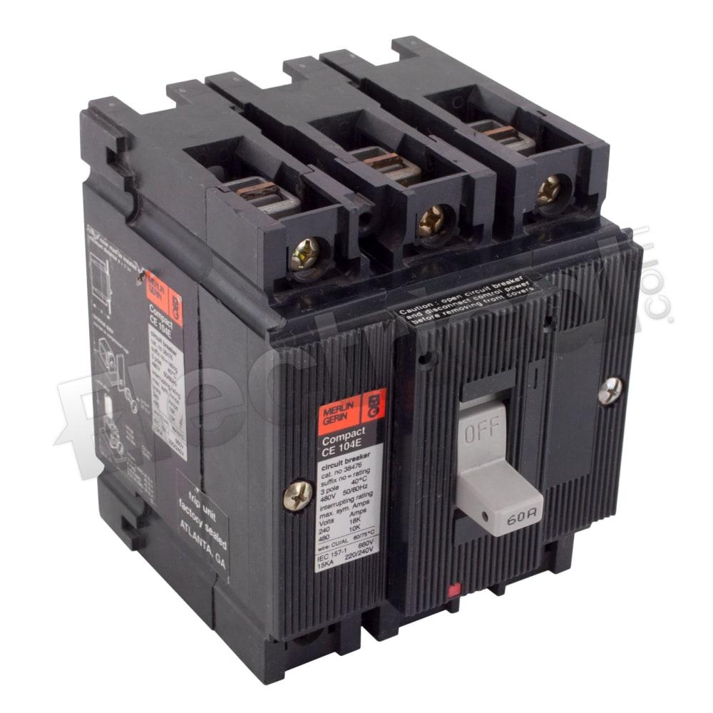 Merlin Gerin Molded Case CE104E-40A