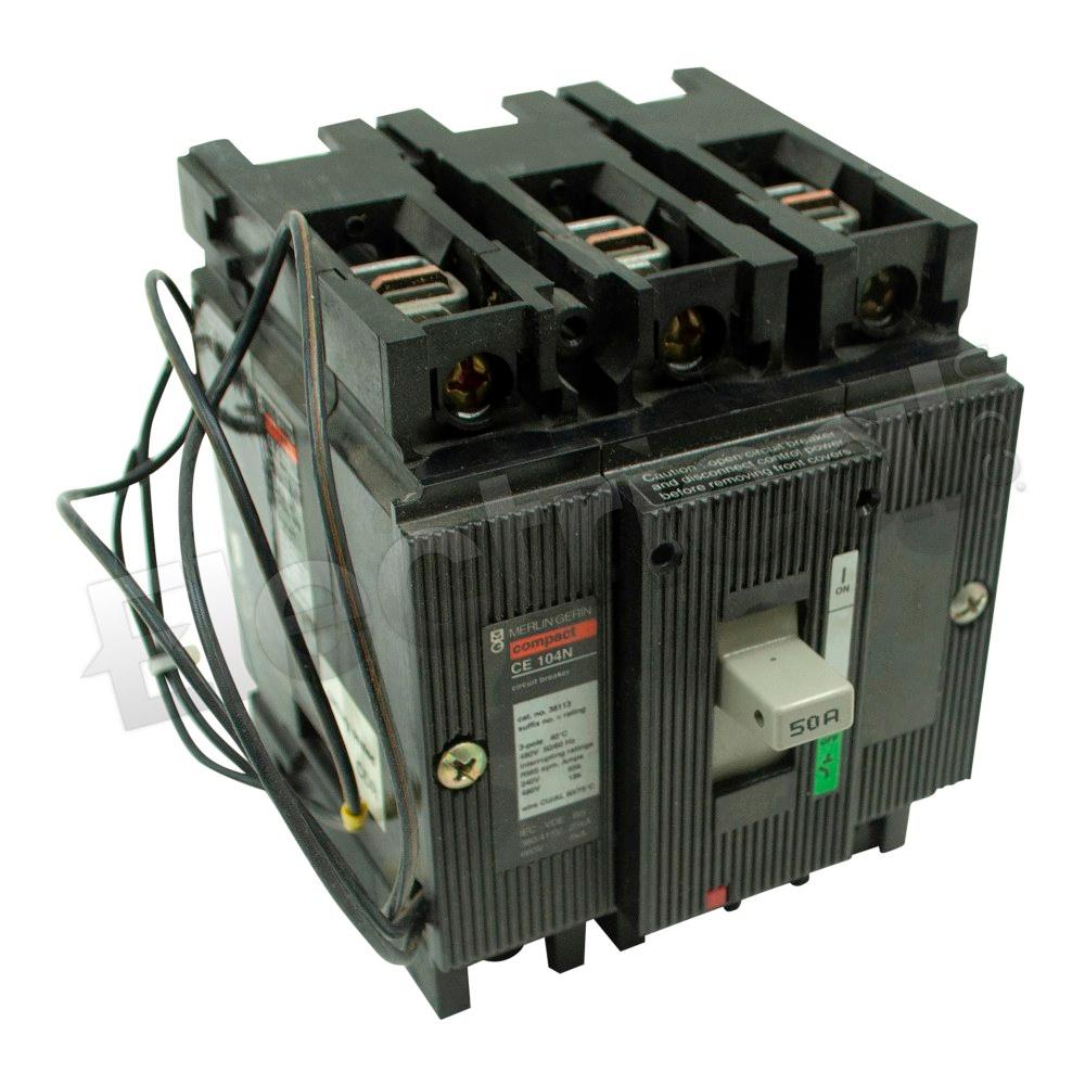 Merlin Gerin Molded Case CE104N-50A
