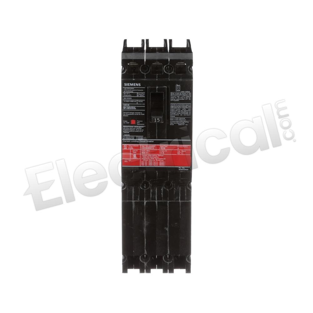 Siemens Molded Case CED63B015
