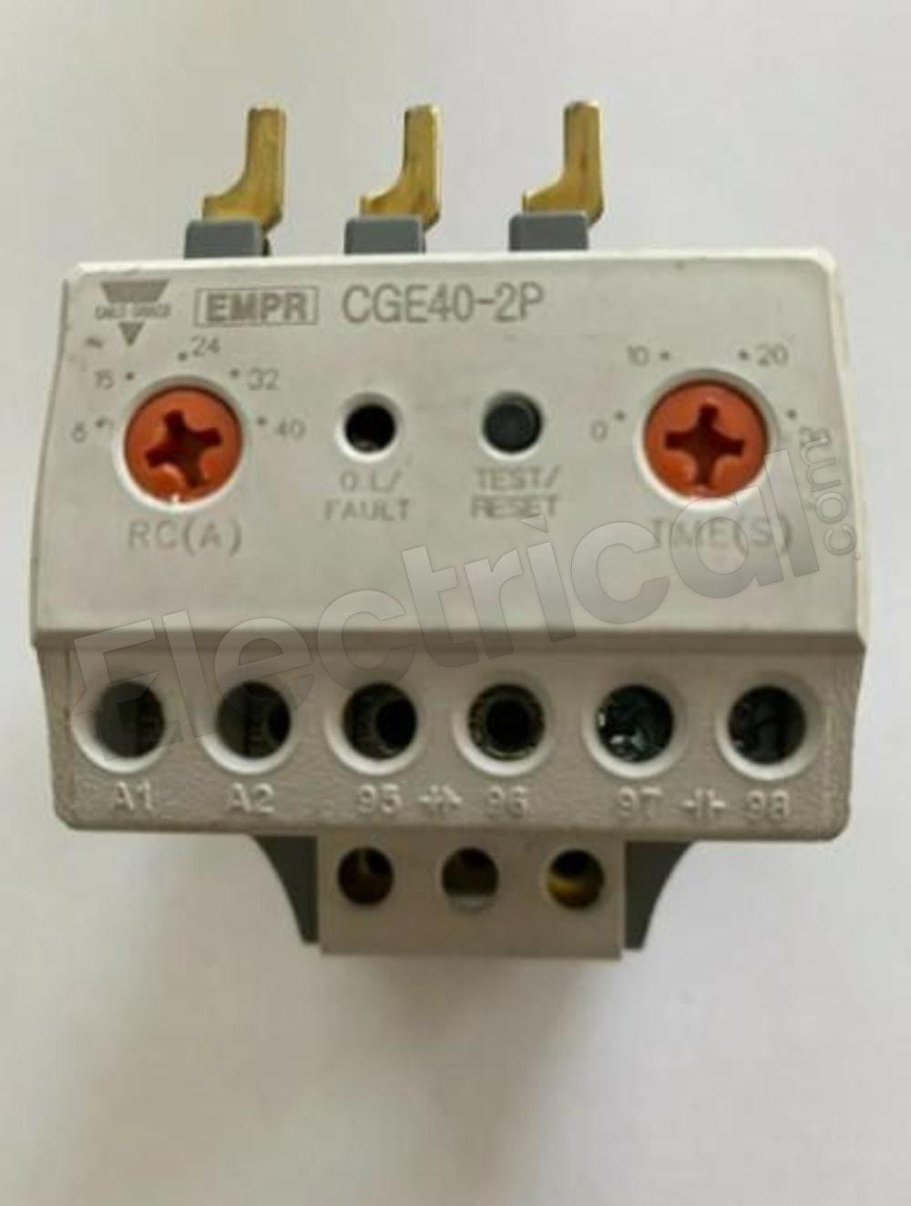 Carlo Gavazzi Overload Relay CGE22-3SR-5A
