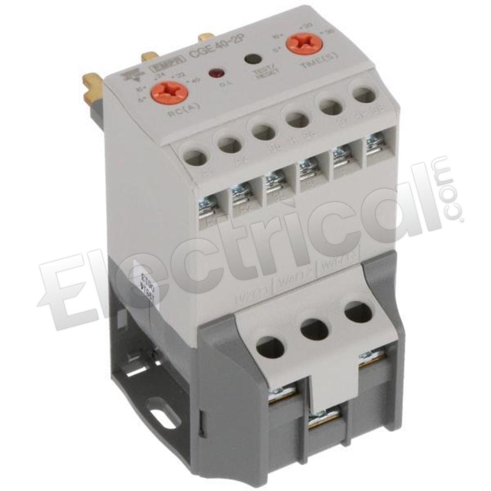 Carlo Gavazzi Overload Relay CGE40-2P-20AN
