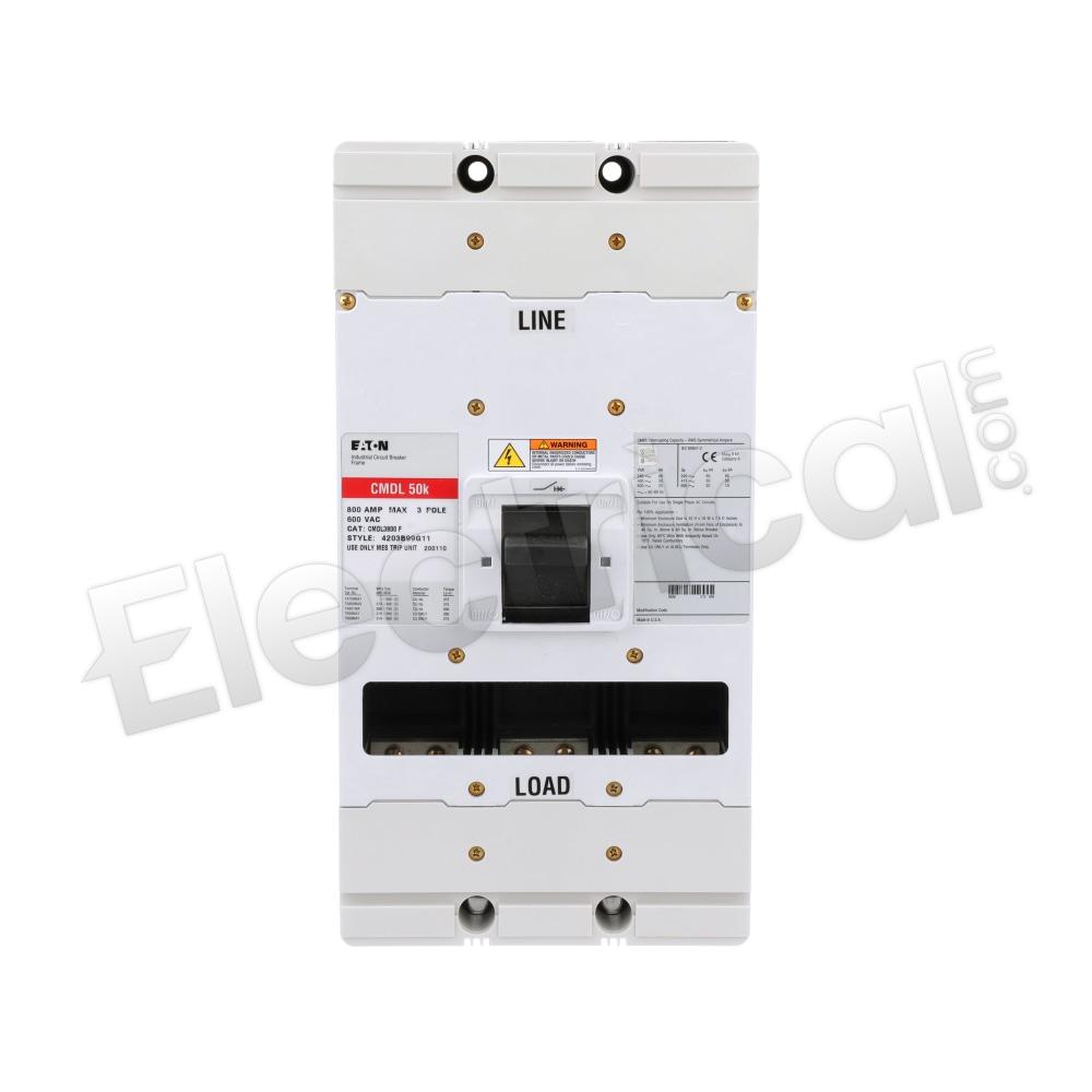 Westinghouse Molded Case CMDL3800F
