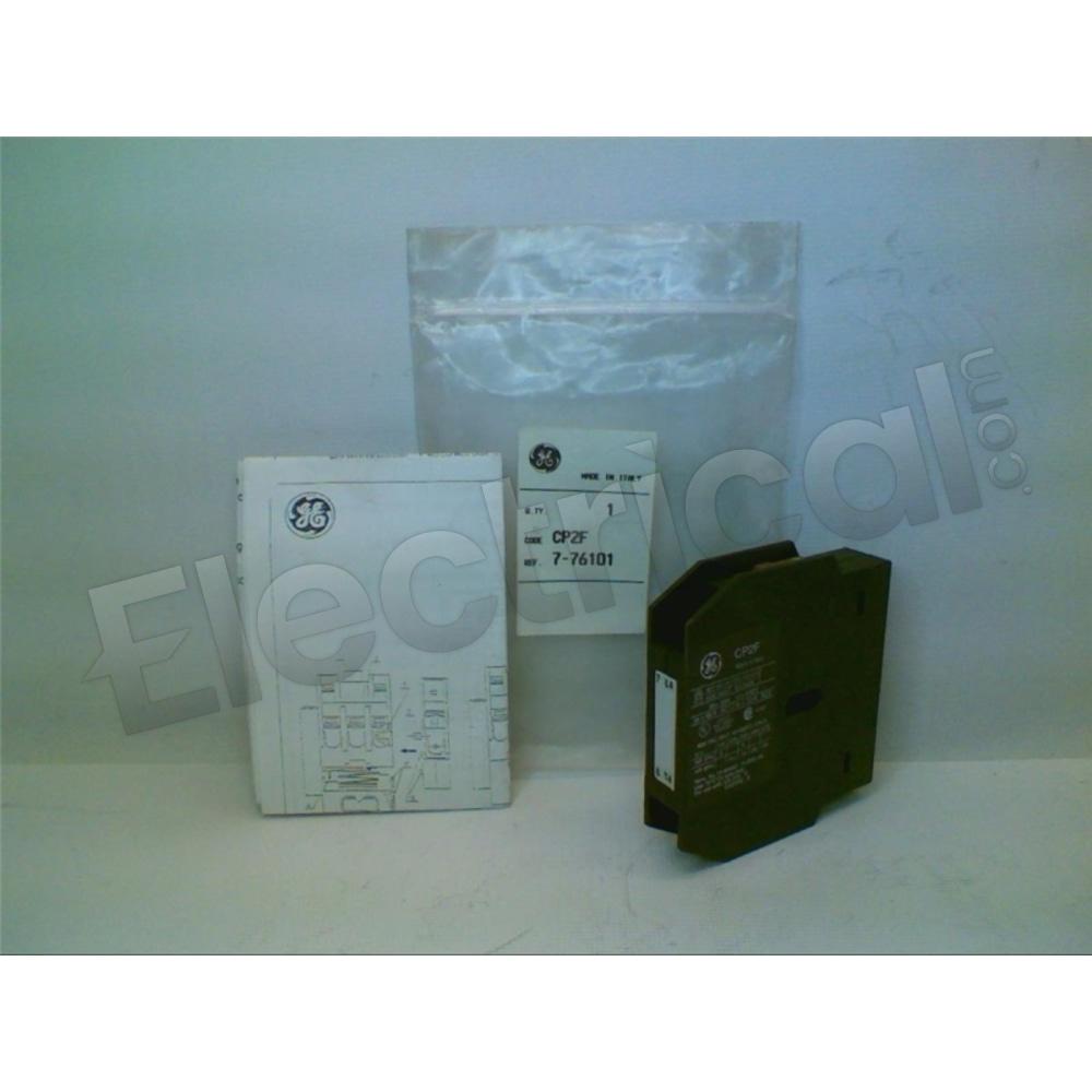 General Electric Contactor And Motor Starter Auxiliary CP-2F