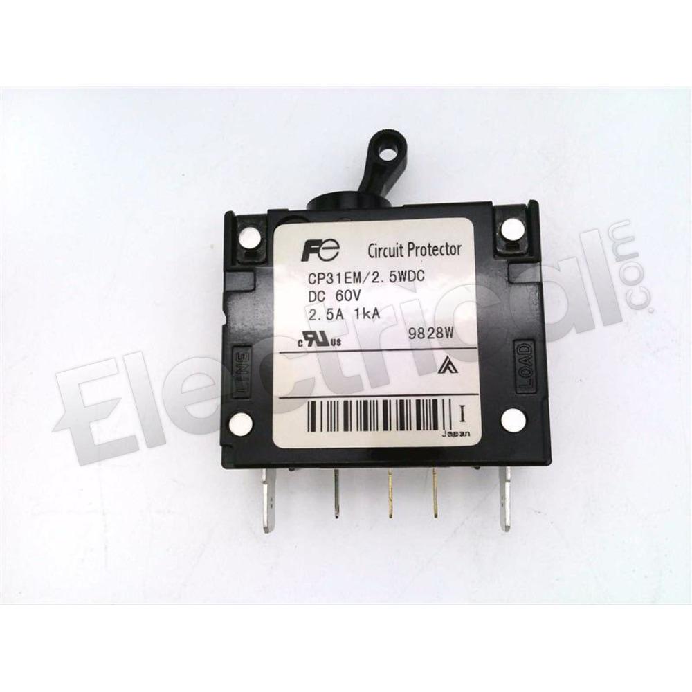 Fuji Electric Molded Case CP31EM/2.5WDC