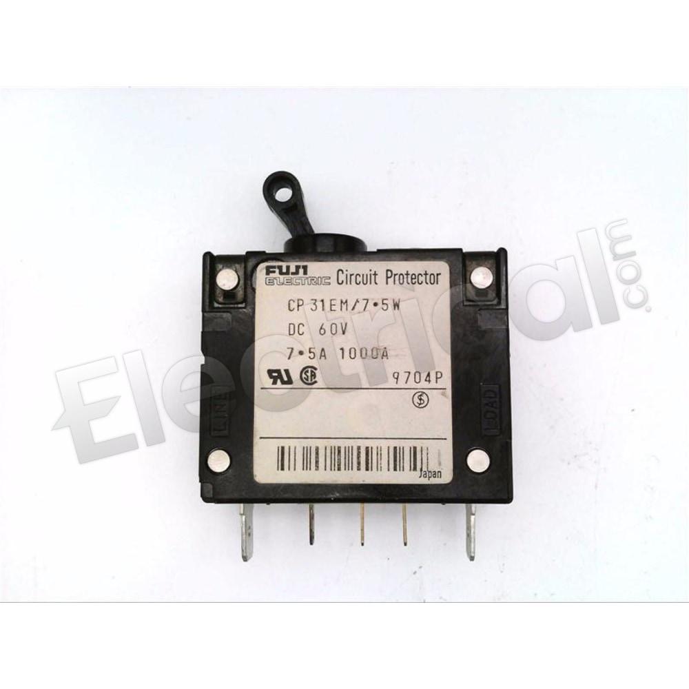 Fuji Electric Molded Case CP31EM/7.5WDC