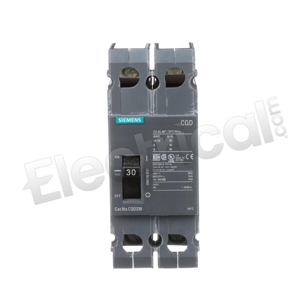 Siemens Molded Case CQD230