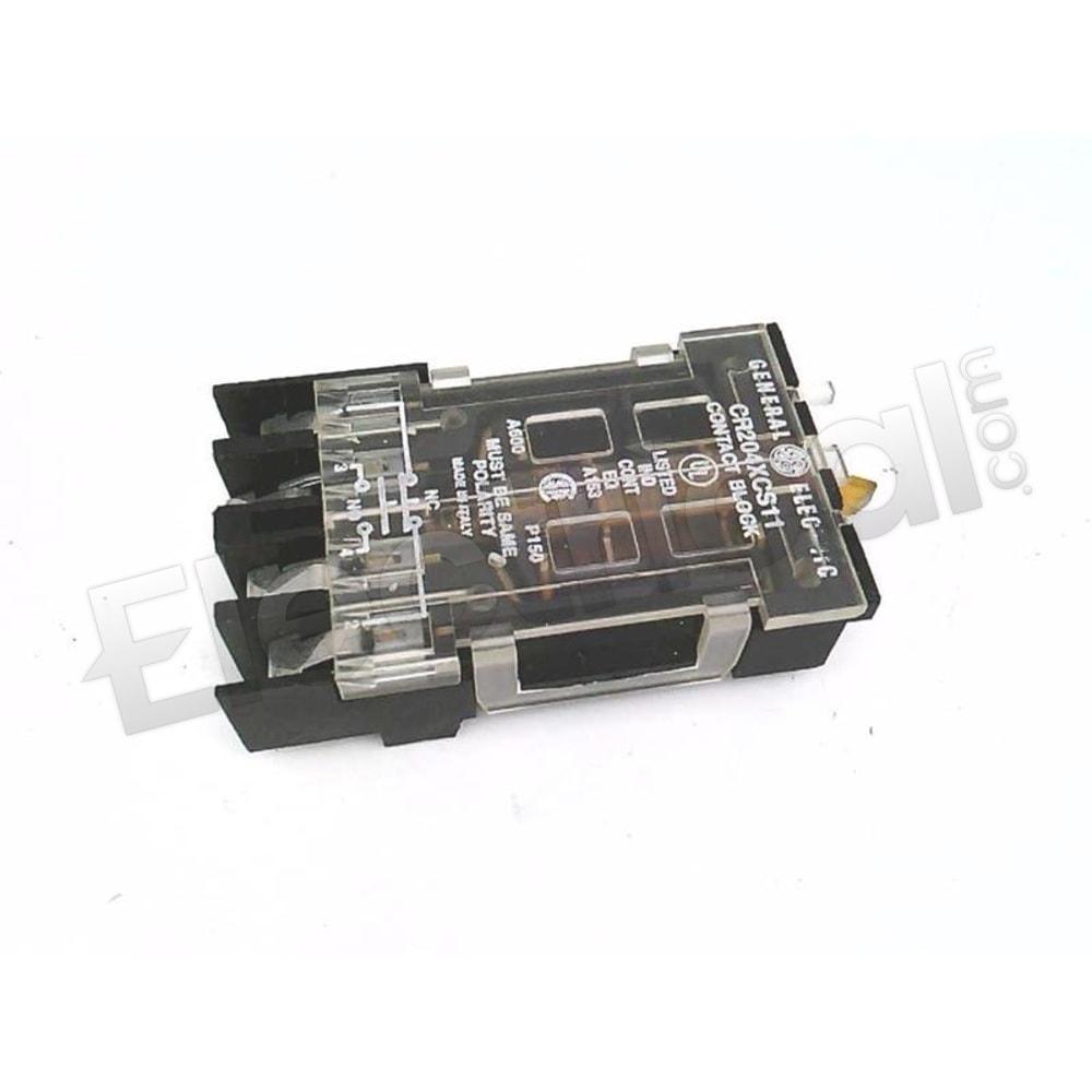 General Electric Contactor And Motor Starter Auxiliary CR204XCS11