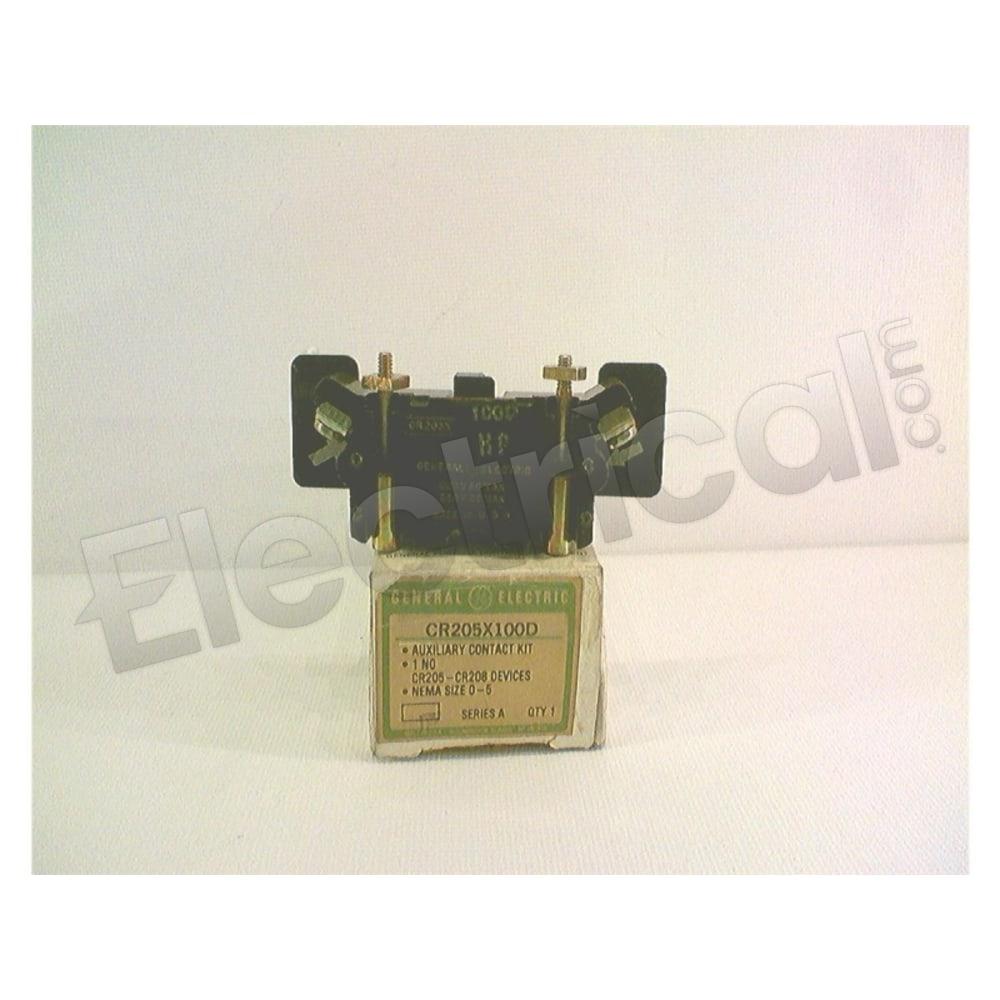 General Electric Contactor And Motor Starter Auxiliary CR205X100D