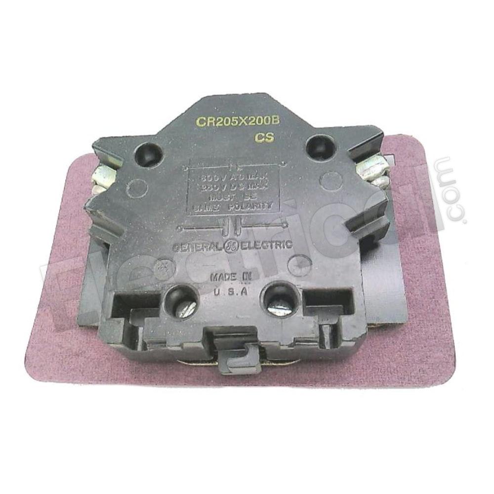General Electric Contactor And Motor Starter Auxiliary CR205X200B