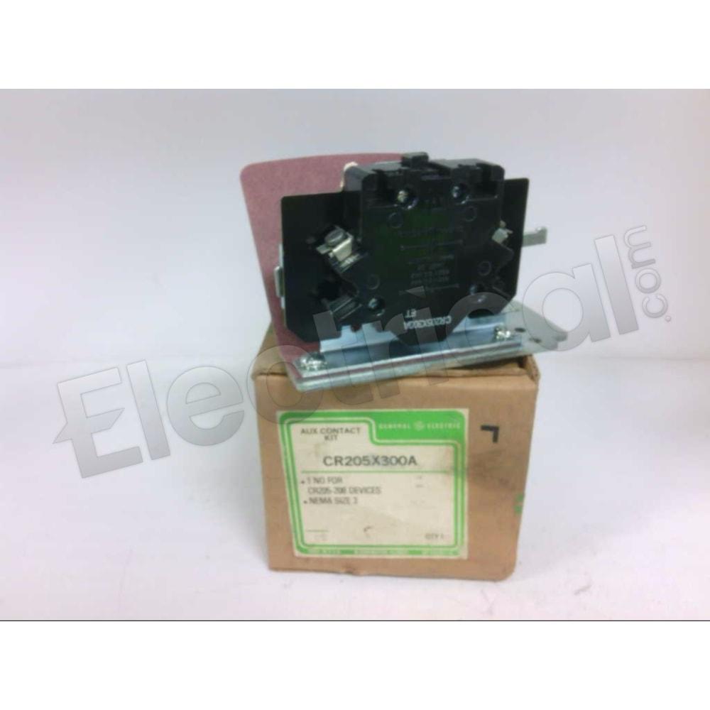 General Electric Contactor And Motor Starter Auxiliary CR205X300A