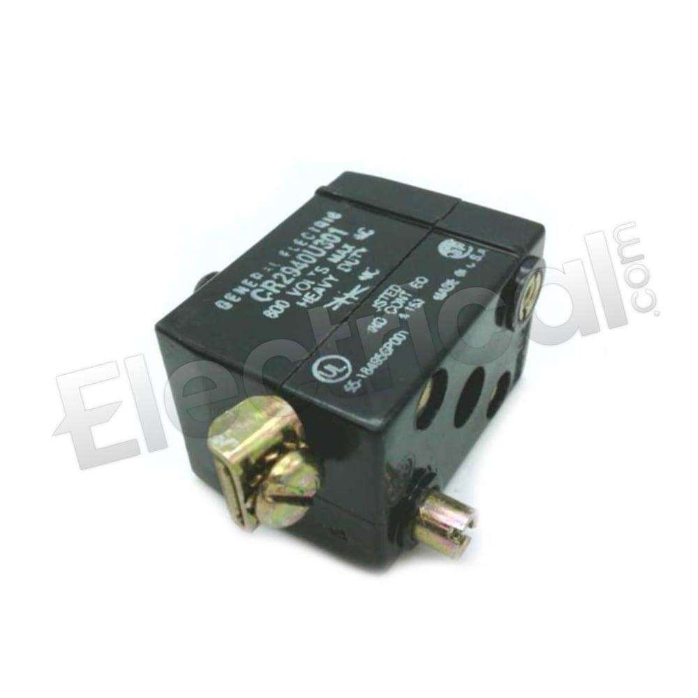 General Electric Contactor And Motor Starter Auxiliary CR2940U301