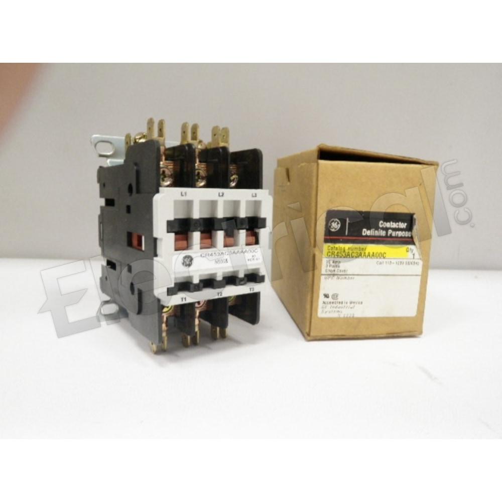 General Electric Contactor CR453AC3AAAA00C