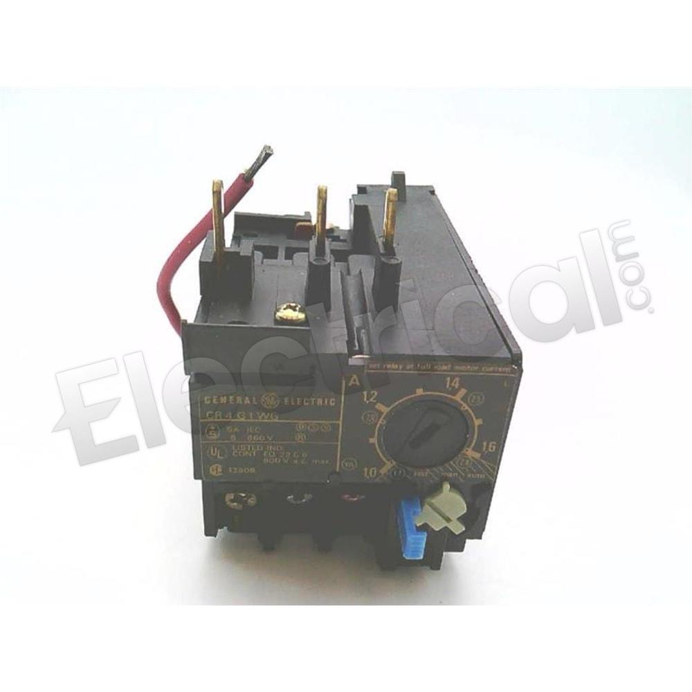 General Electric Overload Relay CR4G1WG