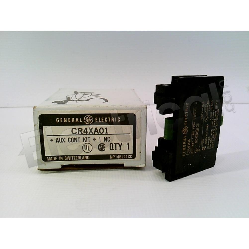 General Electric Contactor And Motor Starter Auxiliary CR4XA01