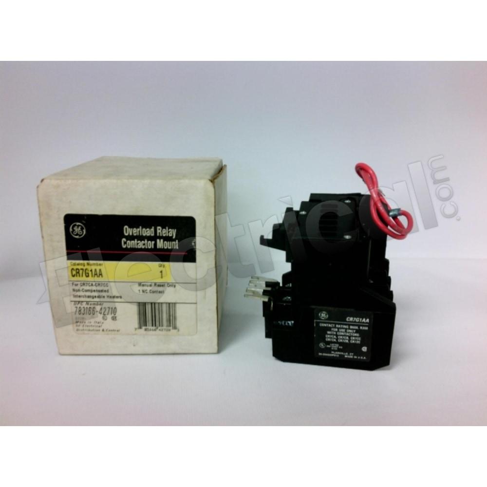 General Electric Overload Relay CR7G1AA