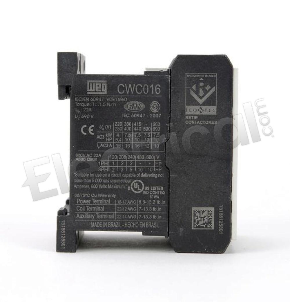 WEG Contactor CWC016-10-30V04
