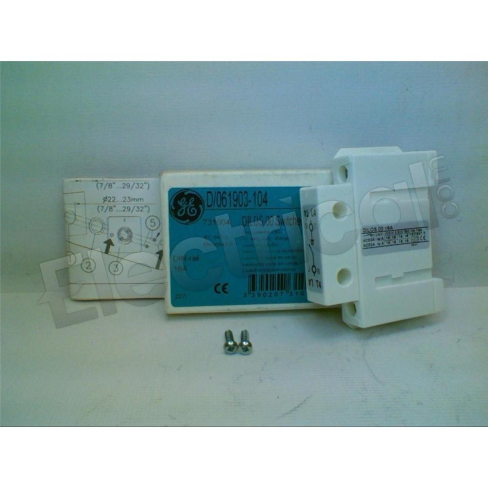 General Electric Part And Accessory D061903104