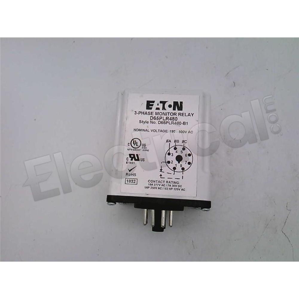 Cutler Hammer Motor Control Part And Accessory D65PLR480