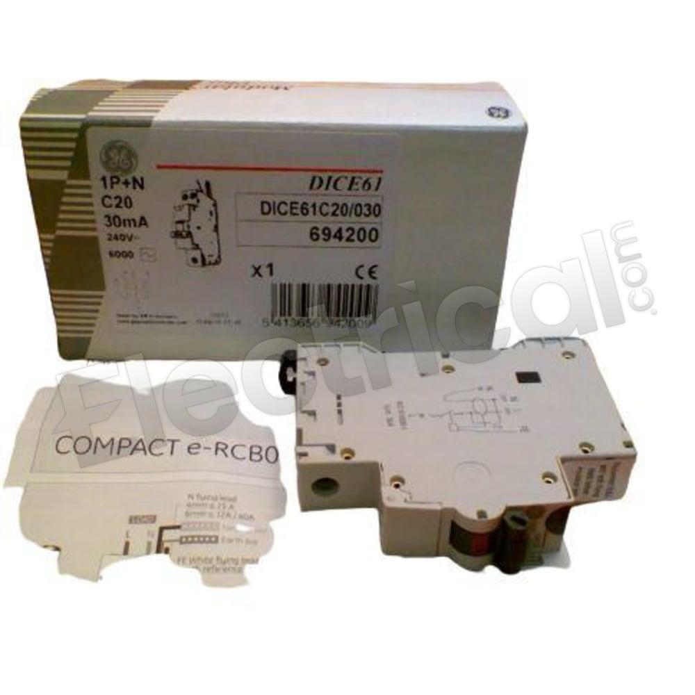 General Electric Molded Case DICE61C20/030