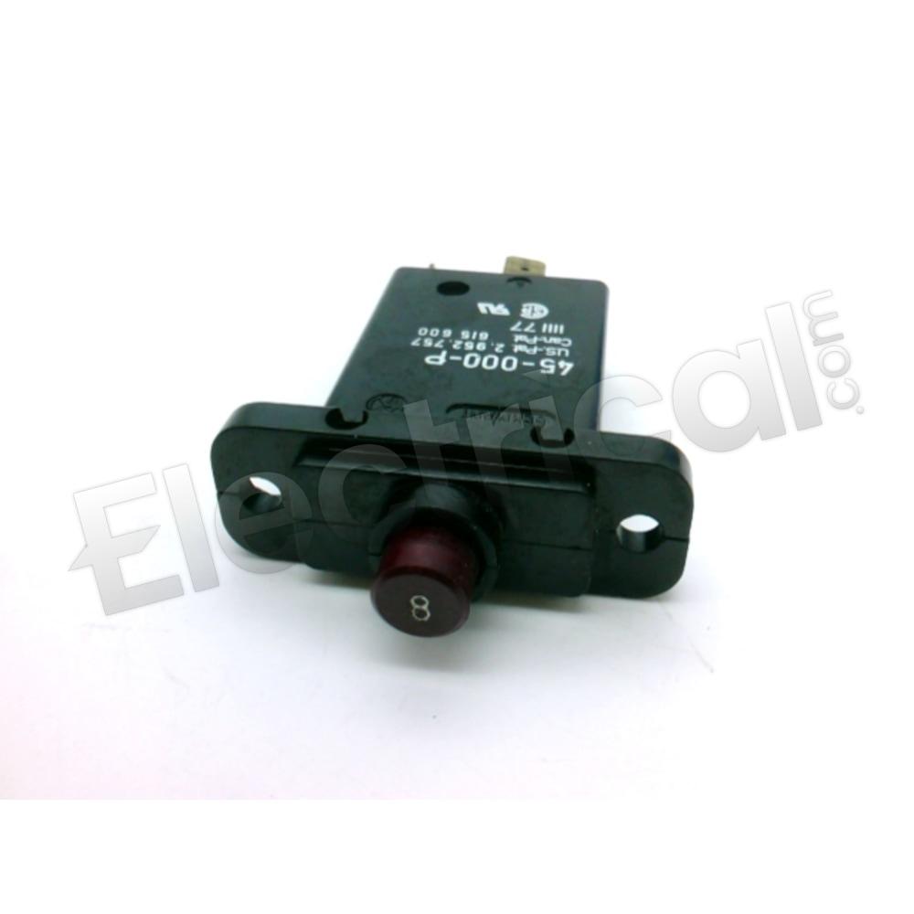 E-T-A Circuit Breakers Molded Case E-T-A-45-000-P-H-0.8