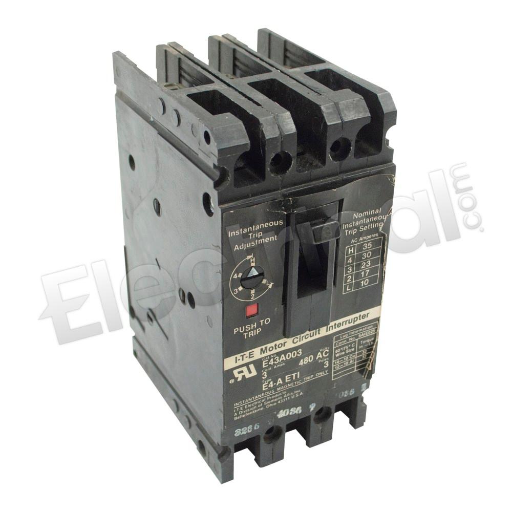 ITE Molded Case E43A040