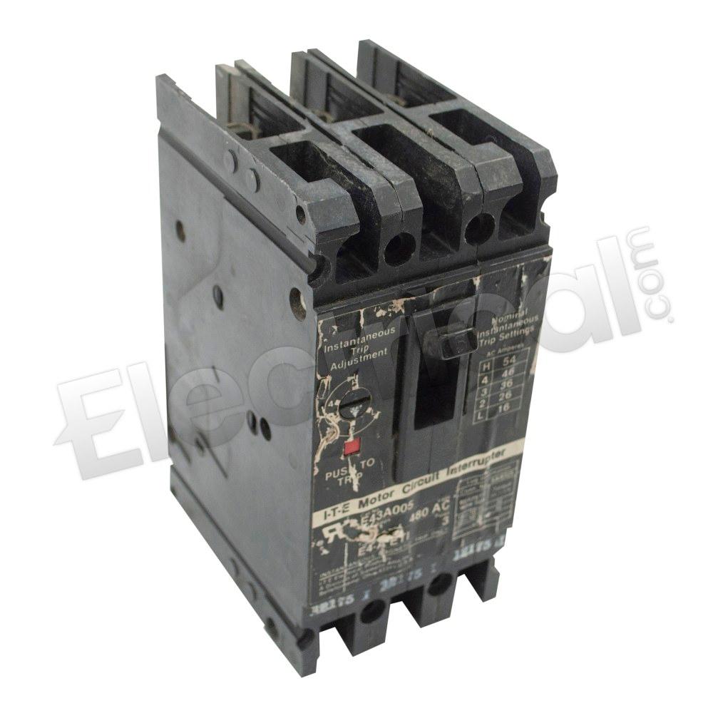 Siemens Molded Case E43A005