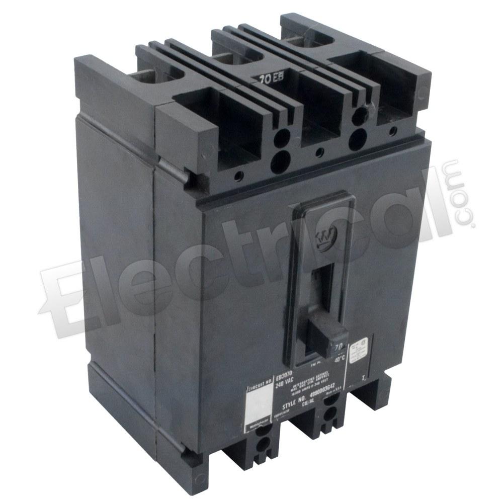 Westinghouse Molded Case EB3045