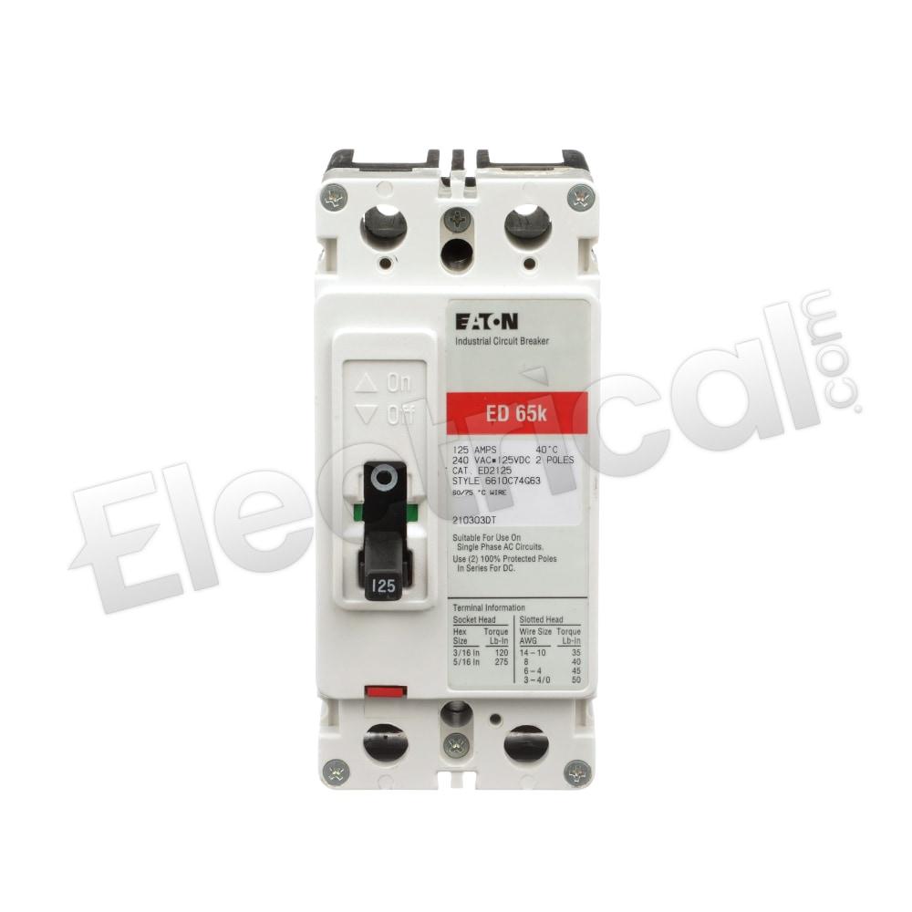 Eaton Molded Case ED2125L
