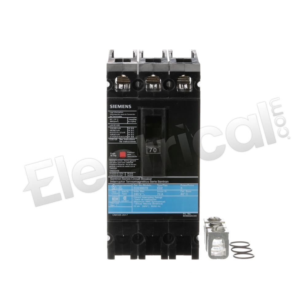 Siemens Molded Case ED23B070L