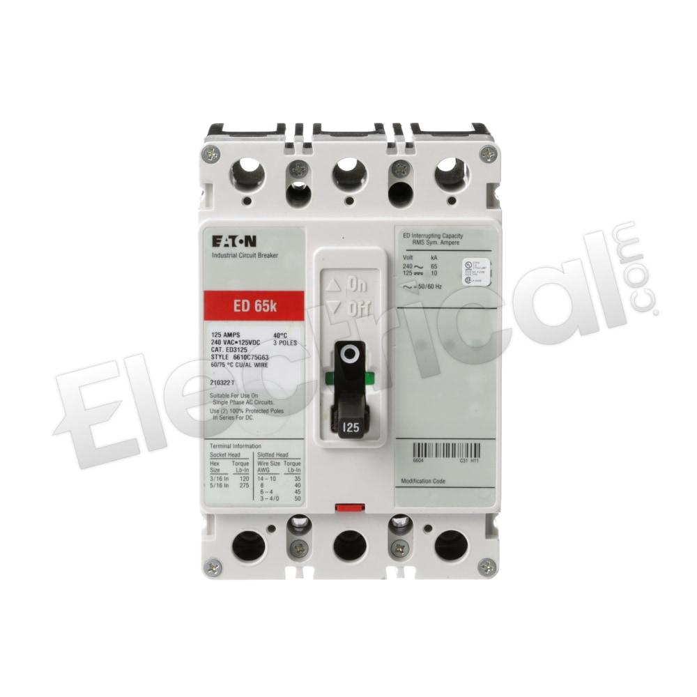 Eaton Molded Case ED3125