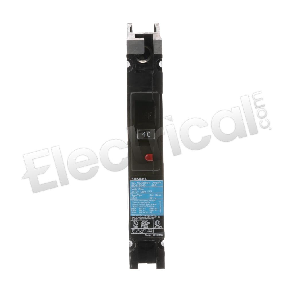 Siemens Molded Case ED41B040