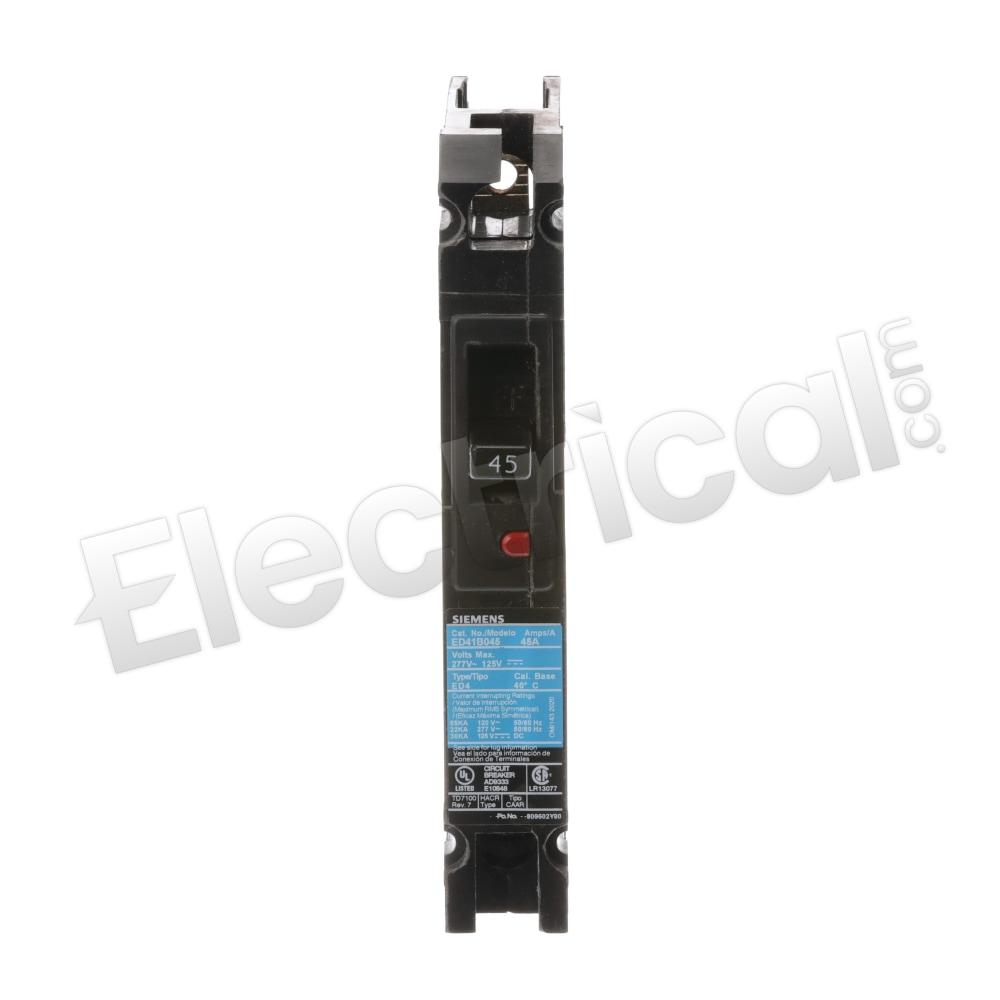 Siemens Molded Case ED41B045