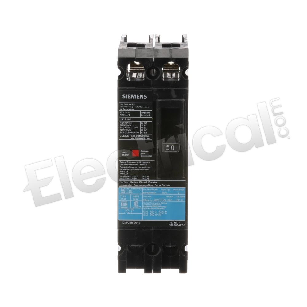 Siemens Molded Case ED42B050