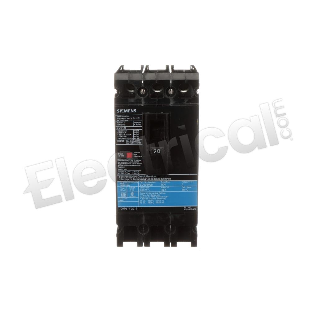 Siemens Molded Case ED43B090