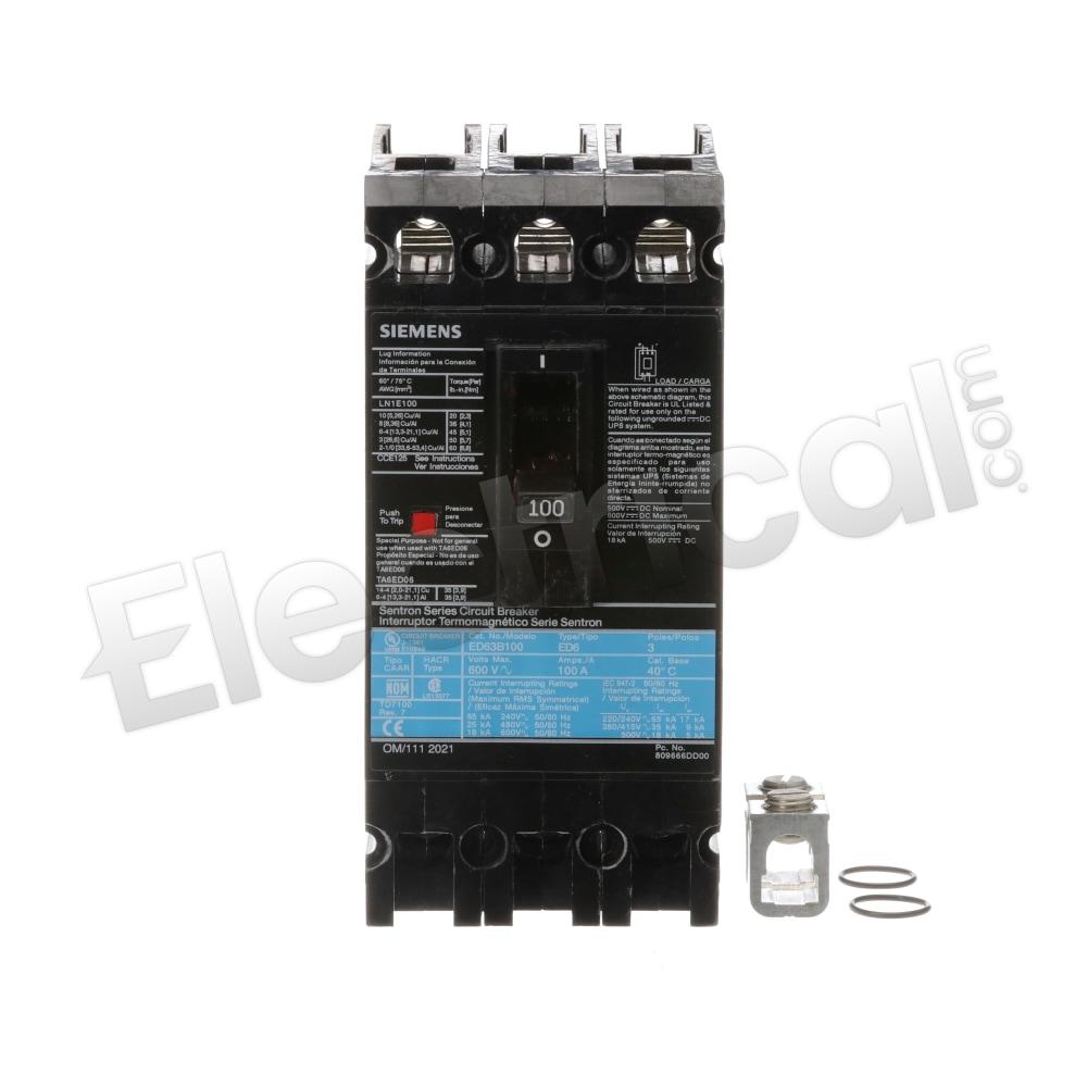 Siemens Molded Case ED63B110