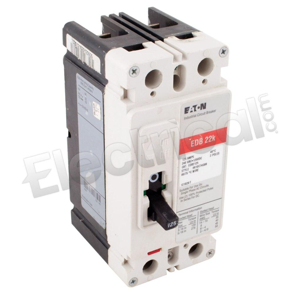 Eaton Molded Case EDB2125